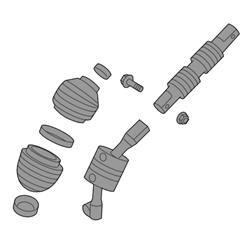 ACDelco - Rack and Pinions for 2007-2008 SILVERADO 1500 - 19420044
